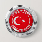 Turkey Round Emblem
