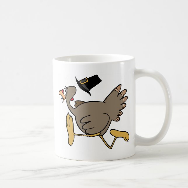 Turkey run coffee mug (Right)