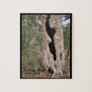 Turkey Run State Park, Hallow Tree Jigsaw Puzzle
