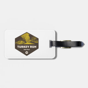 Turkey Run State Park Indiana Luggage Tag