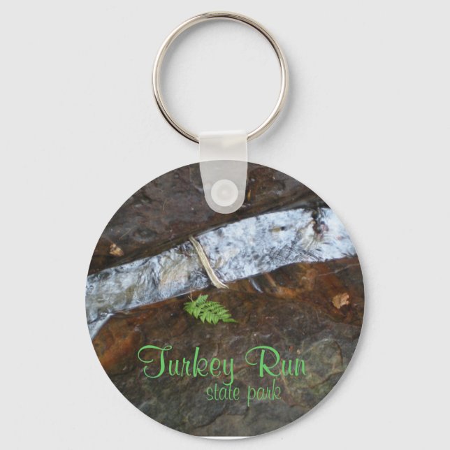 Turkey Run state park Key Ring (Front)