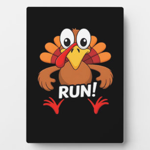 Turkey Run Thanksgiving Running Classic T-Shirt Plaque