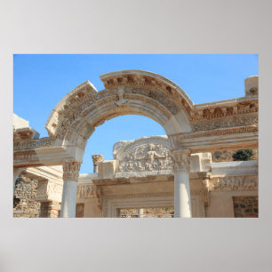 Turkey, Selcuk Ancient City Ephesus Poster