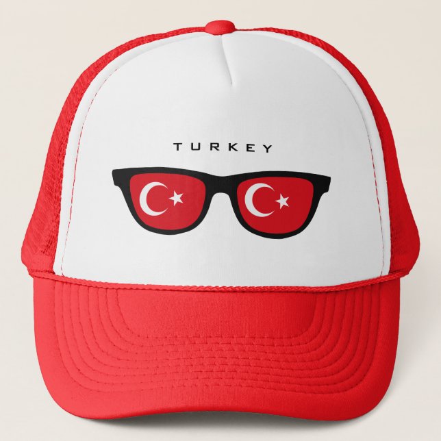 Turkey Shades custom hat (Front)