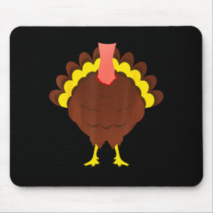 Turkey Shirt Adult Kids Men Women Turkey Costume Mouse Mat