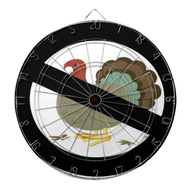 Turkey shoot dartboard (Front)