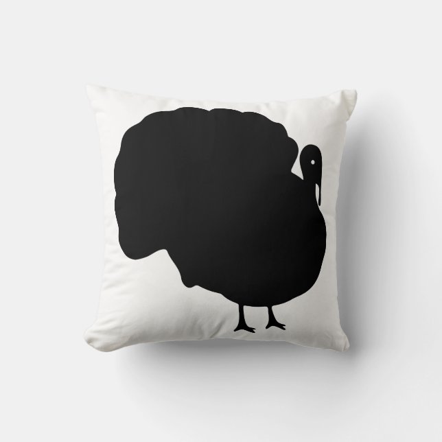 Turkey Silhouette Cushion (Front)