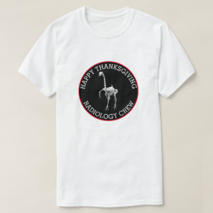 Turkey Skeleton Thanksgiving  T-Shirt
