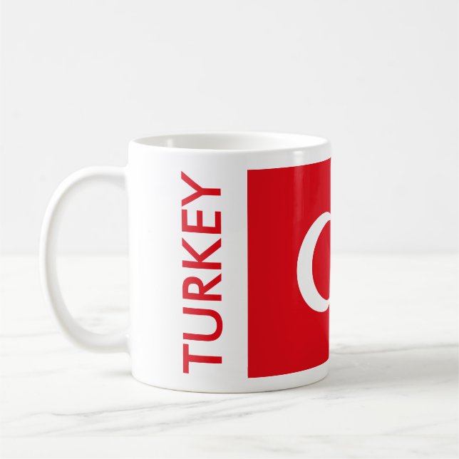 TURKEY SOCCER COFFEE MUG (Left)