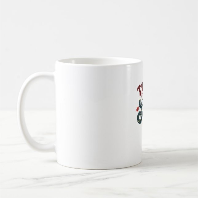 Turkey Squad Funny Thanksgiving Day Run Pilgrim Gi Coffee Mug (Left)