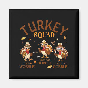 Turkey Squad Ot Pt Slp Occupational Therapy Thanks Magnet