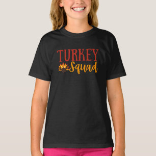 Turkey Squad Thanksgivng T-Shirt
