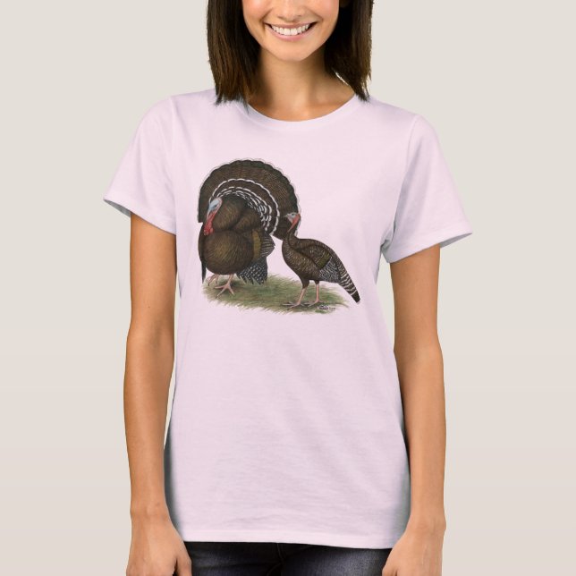 Turkey Standard Bronze T-Shirt (Front)