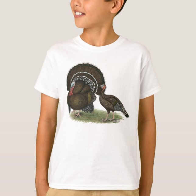 Turkey Standard Bronze T-Shirt (Front)