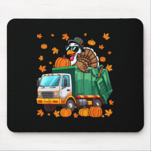 Turkey Sungles Driving Garge Truck Thanksgiving Dr Mouse Mat