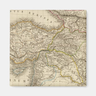 Turkey Syria map Magnet