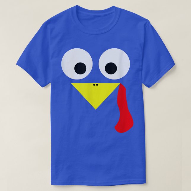 Turkey T   Male Boy Tom Gobbler  T-Shirt (Design Front)