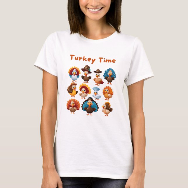 Turkey Time T-Shirt (Front)