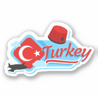 Turkey Travel Vinyl Sticker
