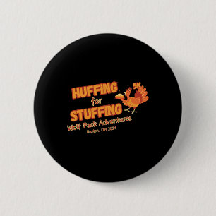 Turkey Trot 6 Cm Round Badge