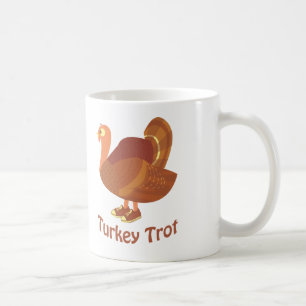 Turkey trot coffee mug