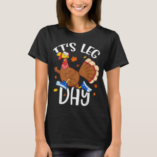 Turkey Trot Costume Kids Adults Thanksgiving Turke T-Shirt