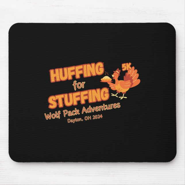 Turkey Trot  Mouse Mat (Front)