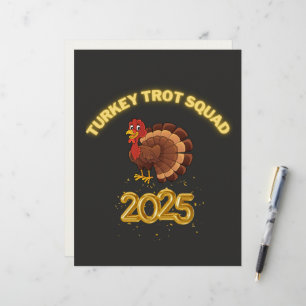 Turkey Trot Squad 2025 Custom Letterhead