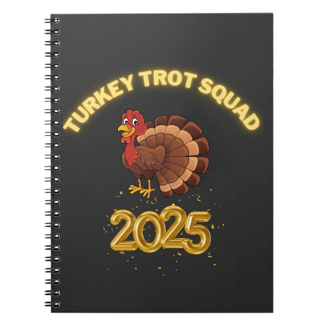 Turkey Trot Squad 2025 Notebook (Front)