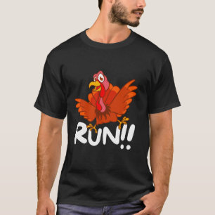 Turkey Trot Squad Funny Thanksgiving Day Run 2024  T-Shirt
