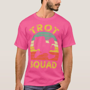 Turkey Trot Squad Funny Thanksgiving Running Famil T-Shirt