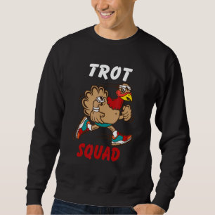 Turkey Trot Squad Shirt 5k Running Thanksgiving Ma