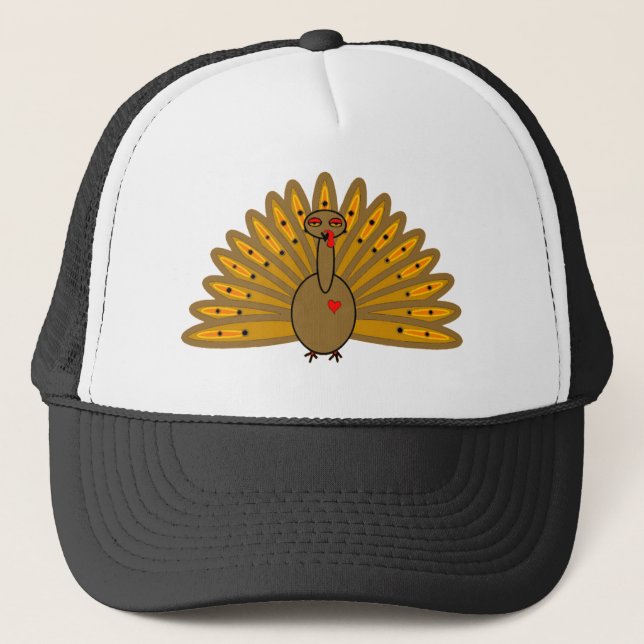 Turkey Trucker Hat (Front)