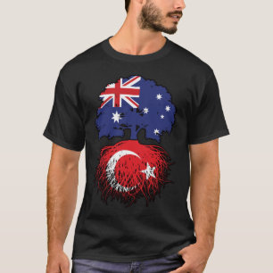 Turkey Turkish Australian Australia Tree Roots T-Shirt