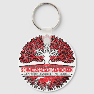 Turkey Turkish Swiss Baum Root Flag Key Ring