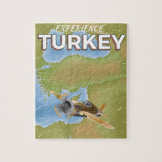 Turkey vintage travel poster jigsaw puzzle