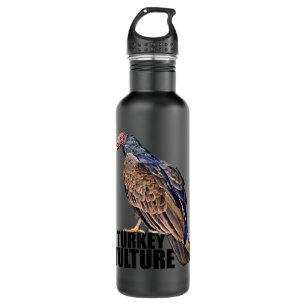 Turkey Vulture Buzzard Illustration  710 Ml Water Bottle