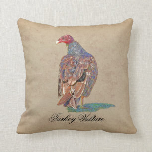 TURKEY VULTURE CUSHION