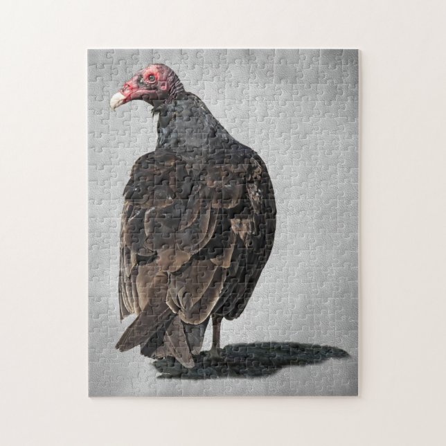 TURKEY VULTURE JIGSAW PUZZLE (Vertical)