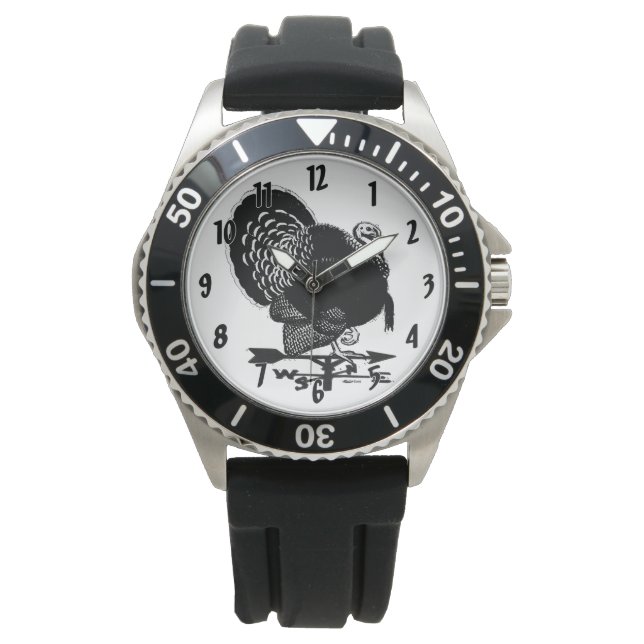 Turkey Weathervane Watch (Front)