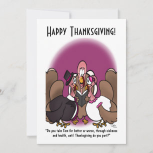 Turkey Wedding Holiday Flat Card