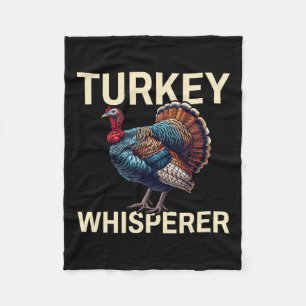 Turkey Whisperer-turkey Hunting-turkey Hunting Sea Fleece Blanket