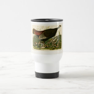 Turkey Wild Audubon Bird Painting Travel Mug