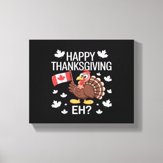 Turkey's Day Off Oversized T-Shirt Canvas Print (Front)