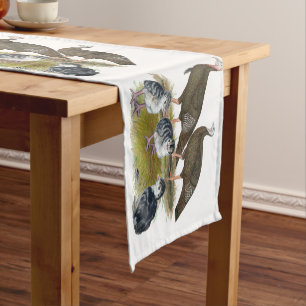 Turkeys Eastern Wild Family Short Table Runner