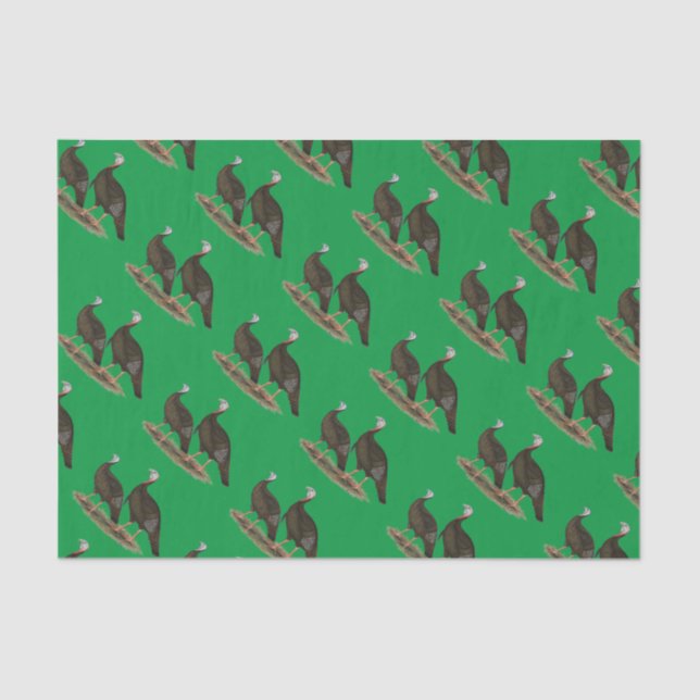 Turkeys Eastern Wild Pair Tissue Paper (Front)