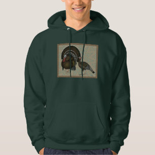Turkeys Standard Bronze Portrait Hoodie