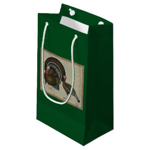 Turkeys Standard Bronze Portrait Small Gift Bag