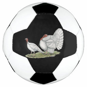 Turkeys White Holland Football