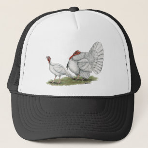 Turkeys White Holland Trucker Hat